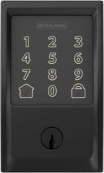 Schlage Encode Smart Wi-Fi Deadbolt Lock with Touchscreen Keypad, Keyless Front ... - Image 5