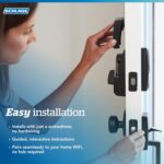 Schlage Encode Smart Wi-Fi Deadbolt Lock with Touchscreen Keypad, Keyless Front ... - Image 10