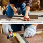 2-Piece Hammer Set - 16 oz Rubber Mallet Hammer and 35 mm Double-Faced Soft Hamm... - Image 7