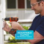 BLACK+DECKER 12V MAX Cordless Drill/Driver, Battery and Charger Included (BDCDD1... - Image 4