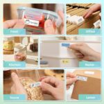 Nelko Label Maker Machine with Tape, P21 Bluetooth Label Printer, Wireless Mini ... - Image 8