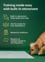 Earth Rated Puppy Pads, Max Absorbency Pee Pads for Dogs, Absorbs 2X Faster & 2X... - Image 8