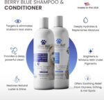 Lillian Ruff PRO Formula Berry Blue Brightening Dog Shampoo & Conditioner Set - ... - Image 3