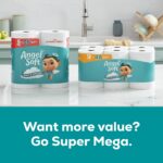 Angel Soft Toilet Paper, 18 Mega Rolls = 72 Regular Rolls, Soft and Strong Toile... - Image 7