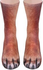 Easter Basket Essentials-Funny Animal Paw Socks Easter Basket Stuffers for Teens... - Image 3