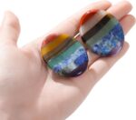 Worry Stone Crystals and Healing Stones Anxiety Fidgets Natural Meditation Acces... - Image 3