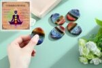 Worry Stone Crystals and Healing Stones Anxiety Fidgets Natural Meditation Acces... - Image 4