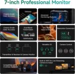 Accsoon CineView M7H Pro 4K60 Wireless Video Transmitter Receiver&Camera Monitor... - Image 4