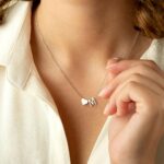 Turandoss Heart Initial Necklace for Women Teen Girls - 18K Gold Plated Letter A... - Image 4