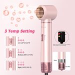Atopskins 5 in 1 Hair Dryer Brush Set, Detachable Hot Air Styler, Blow Dryer Bru... - Image 7