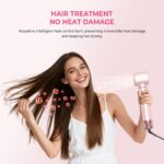 Atopskins 5 in 1 Hair Dryer Brush Set, Detachable Hot Air Styler, Blow Dryer Bru... - Image 8