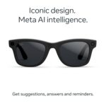 Meta Ray-Ban (Gen 2), Wayfarer, Matte Black | Smart AI Glasses for Men, Women — ... - Image 3