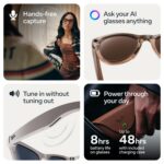 Meta Ray-Ban (Gen 2), Wayfarer, Matte Black | Smart AI Glasses for Men, Women — ... - Image 5