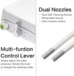 Bidet Seat for Elongated Toilet Seat Non-Electric Soft Close with Quick Release ... - Image 5