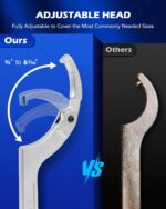 Orion Motor Tech 8pc Adjustable Pin Spanner Wrench Tool Set, Spanner Nut Wrench ... - Image 3