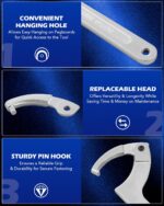 Orion Motor Tech 8pc Adjustable Pin Spanner Wrench Tool Set, Spanner Nut Wrench ... - Image 5