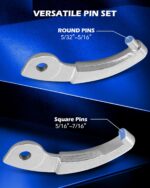 Orion Motor Tech 8pc Adjustable Pin Spanner Wrench Tool Set, Spanner Nut Wrench ... - Image 7