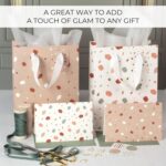 Beautiful Gift Bags Set of 4 - Medium Sized 9" Bags with Handles incl. Matching ... - Image 7