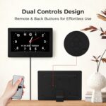 7'' Digital Clock, Dementia Clock With Date And Time, 10 Reminders, 6 Alarms, Au... - Image 6