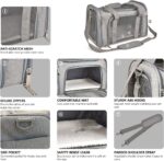 Henkelion Cat Carriers Dog Carrier Pet Carrier For Small / Medium Cats Dogs Pupp... - Image 4