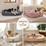 Bedsure ComfyFleece Cute Dog Bed for Small Dogs & Cats - Washable Furry Cat Bed... - Image 5