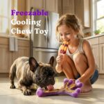 Frienhund 2 Pack Indestructible Dog Chew Toys for Aggressive Chewers - Textured ... - Image 9