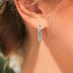 Today Deals Prime 925 Sterling Silver Earrings for Women Deals of+The Day Lightn... - Image 5