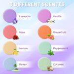 Shower Steamers 8 Pack - Organic & Natural Essential Fragrances for Teens and Ad... - Image 3