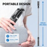 Selfie Stick Tripod, All in One Extendable & Portable iPhone Tripod Selfie Stick... - Image 6