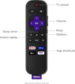 Roku TV Remote Control (Official Manufacturer Product) - Simple Setup, & Pre-Set... - Image 6