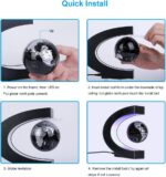 MOKOQI Magnetic Levitating Globe with LED Light, Cool Tech Gift for Men Father B... - Image 7
