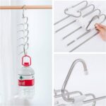 Kalimdor Pants Hangers 2 Pack Space Saving Metal Closet Organizer,Clothes Pants ... - Image 8