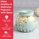 Ecolution Patented Micro-Pop Microwave Popcorn Popper with Temperature Safe Glas... - Image 3