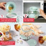 Ecolution Patented Micro-Pop Microwave Popcorn Popper with Temperature Safe Glas... - Image 4