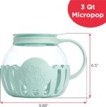 Ecolution Patented Micro-Pop Microwave Popcorn Popper with Temperature Safe Glas... - Image 8
