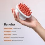 KAMEDIS Scalp Massager Brush - Silicone Gentle Scalp Scrubber, Exfoliator & Hair... - Image 3