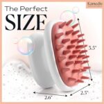 KAMEDIS Scalp Massager Brush - Silicone Gentle Scalp Scrubber, Exfoliator & Hair... - Image 8