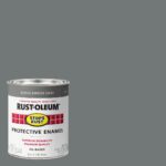 Rust-Oleum 7786502 Protective Enamel Paint Stops Rust, 32-Ounce, Gloss Smoke Gra... - Image 3