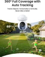 Reolink 4K Security Camera System with PT Auto-Tracking, 355°Pan 50°Tilt, 4K PoE... - Image 3
