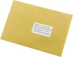 Avery Multi-Use Permanent Labels, 1.5" x 2.75", White, Non-Printable, 76 Blank L... - Image 3