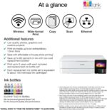 Epson EcoTank Photo ET-8550 Wireless Wide-Format Color All-in-One Supertank Prin... - Image 6