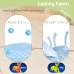 SOMOYA Cooling Mat for Dogs Upgrade Pet Cooling Pads Blanket Sleeping Kennel Mat... - Image 3