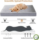 WNPETHOME Orthopedic Waterproof Extra Large Dogs Bed with Removable Washable Cov... - Image 4