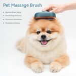 Aumuca Skin Friendly Self-Cleaning Slicker Brush for Dogs & Cats, Gentle Pet Gro... - Image 6