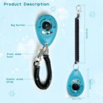 Dog Training Clicker with Sring Wrist and Keyring - Pet Dog Training Clickers fo... - Image 5