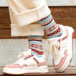 Pleneal Wool Socks for Women - Womens Winter Warm Wool Sock Men Cozy Knit Boots ... - Image 4
