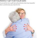 Gifts for Wife I Love You Wife Gold Compact Mirror - Image 4