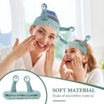 Molain Face Wash Headband, Palm and Snail Spa Hair Bands Makeup Headbands Women ... - Image 6