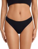 ANZERMIX Women's Breathable Cotton Thong Panties Pack of 6 - Image 3