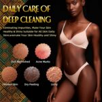 UJFQBH 3 Pieces African Bath Sponge African Net Long Net Bath Sponge Exfoliating... - Image 6